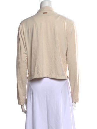 Lunya V-Neck Long Sleeve Button-Up Top