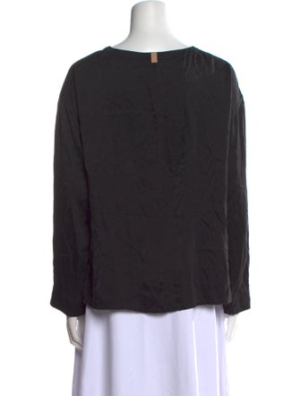 Lunya Silk Bateau Neckline Top