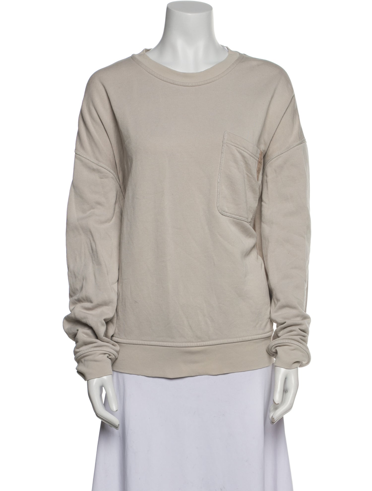 Lunya Crew Neck Long Sleeve Sweatshirt