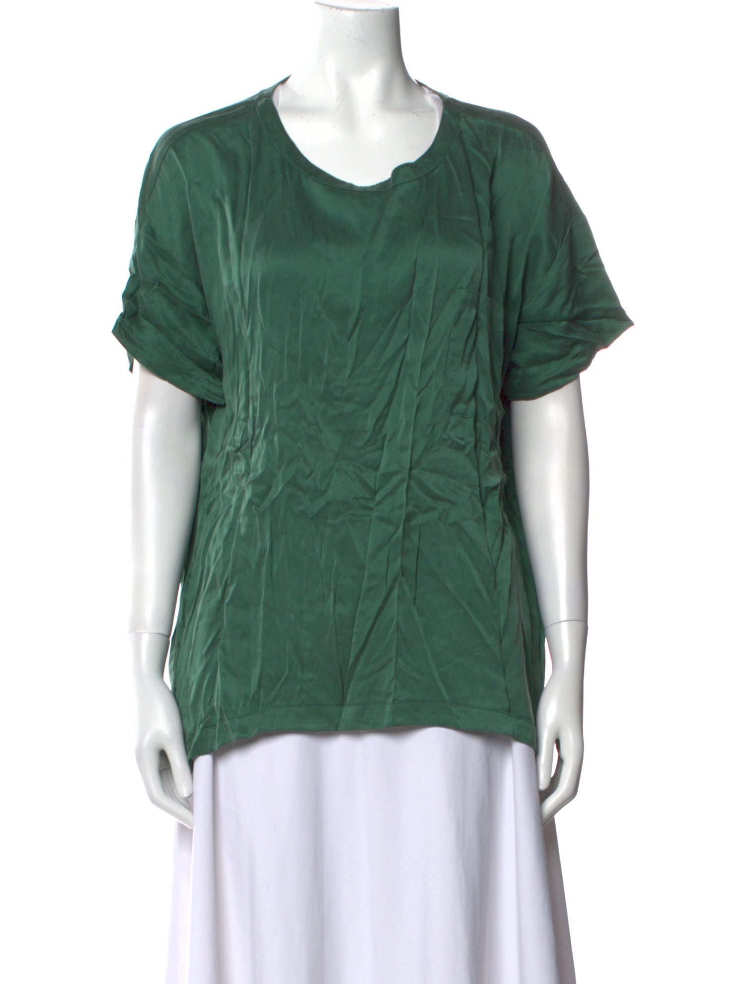 Lunya Silk Scoop Neck T-Shirt