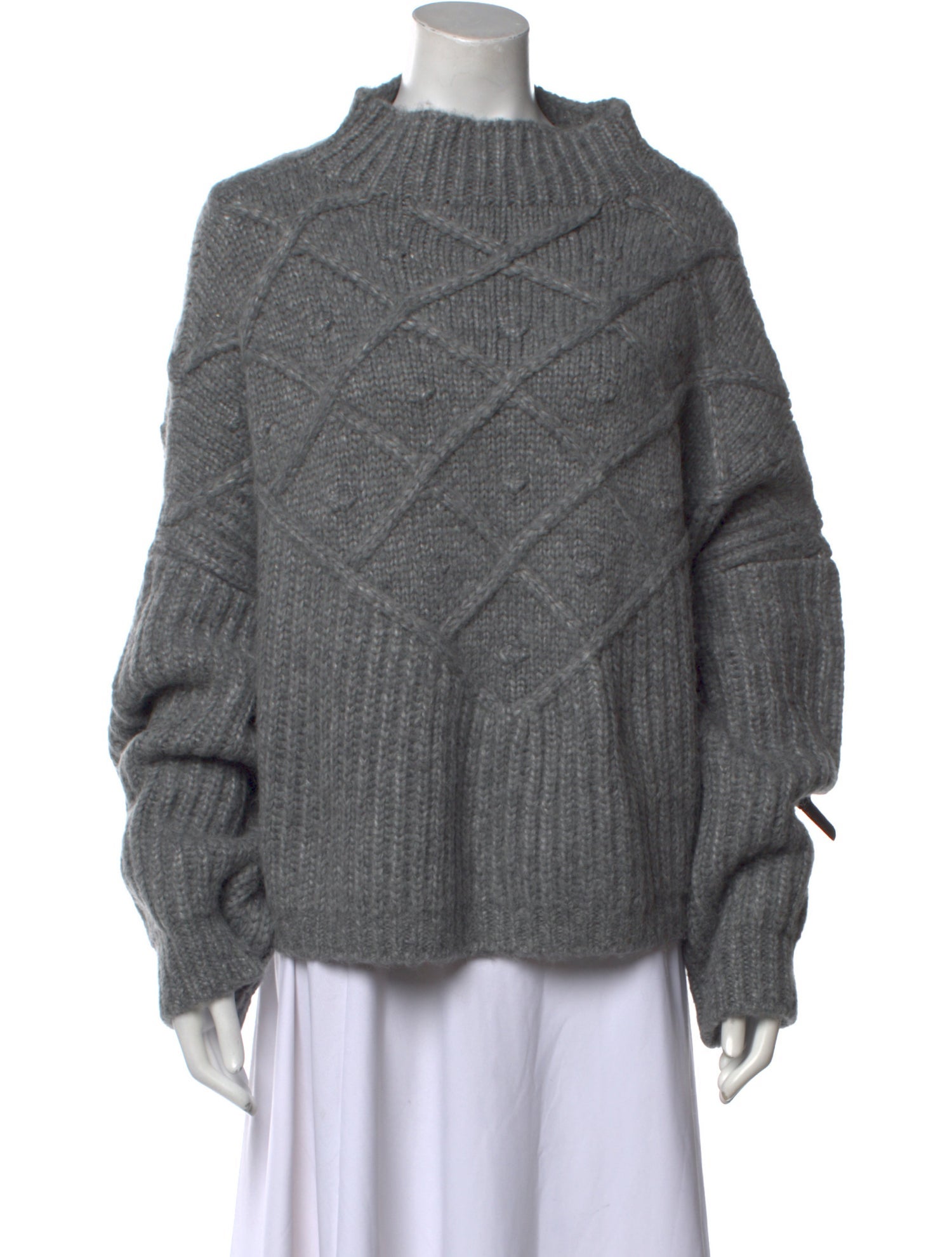 Lunya Wool Mock Neck Sweater