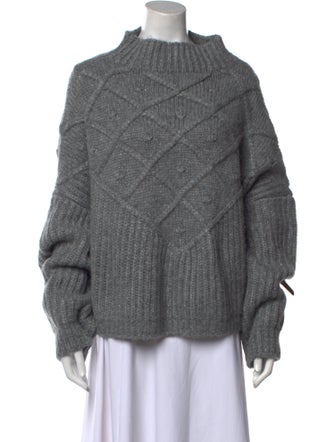 Lunya Wool Mock Neck Sweater