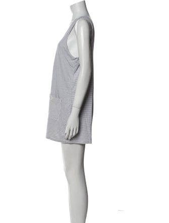 Lunya Striped Scoop Neck Romper