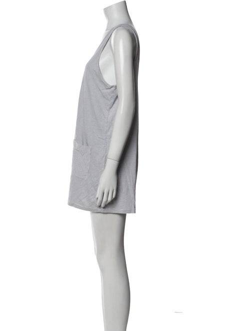 Lunya Striped Scoop Neck Romper