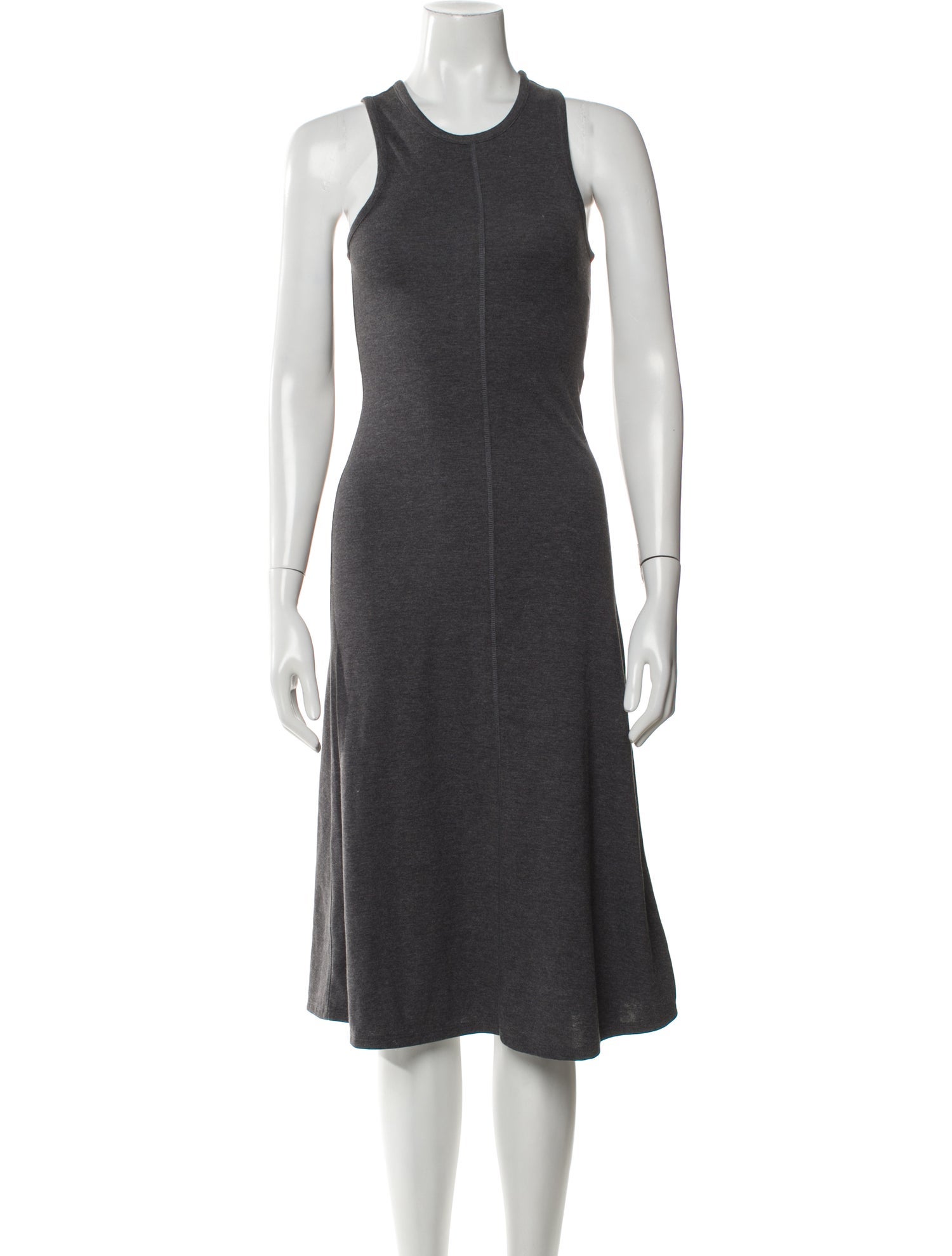 Lunya Scoop Neck Midi Length Dress