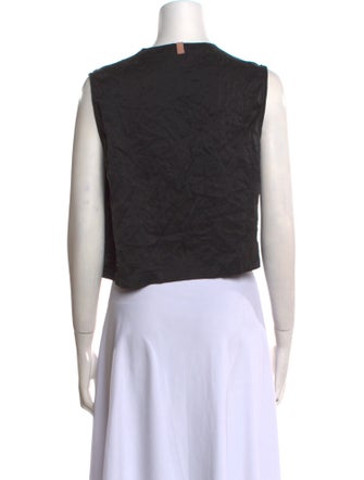 Lunya Silk V-Neck Crop Top