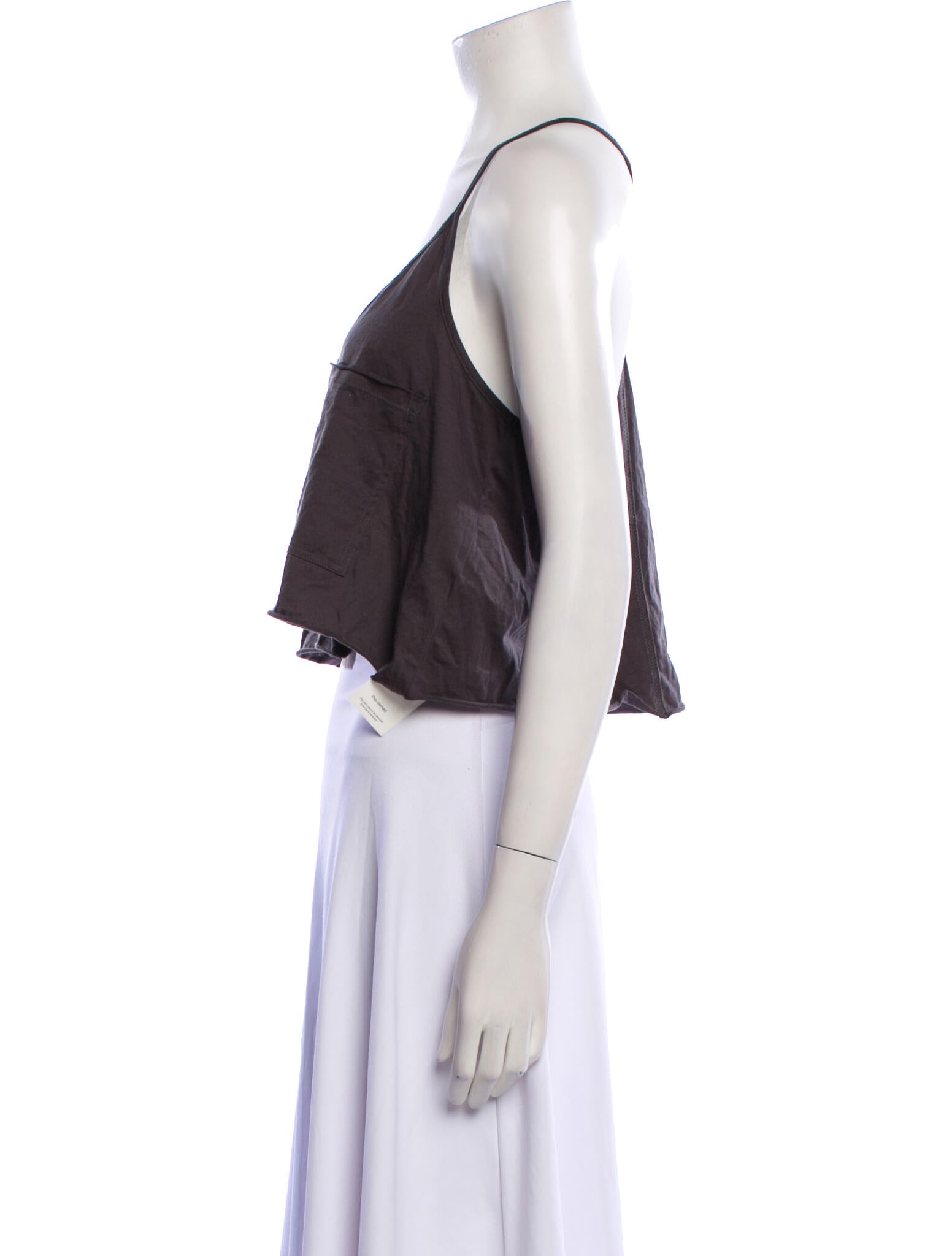 Lunya V-Neck Sleeveless Crop Top