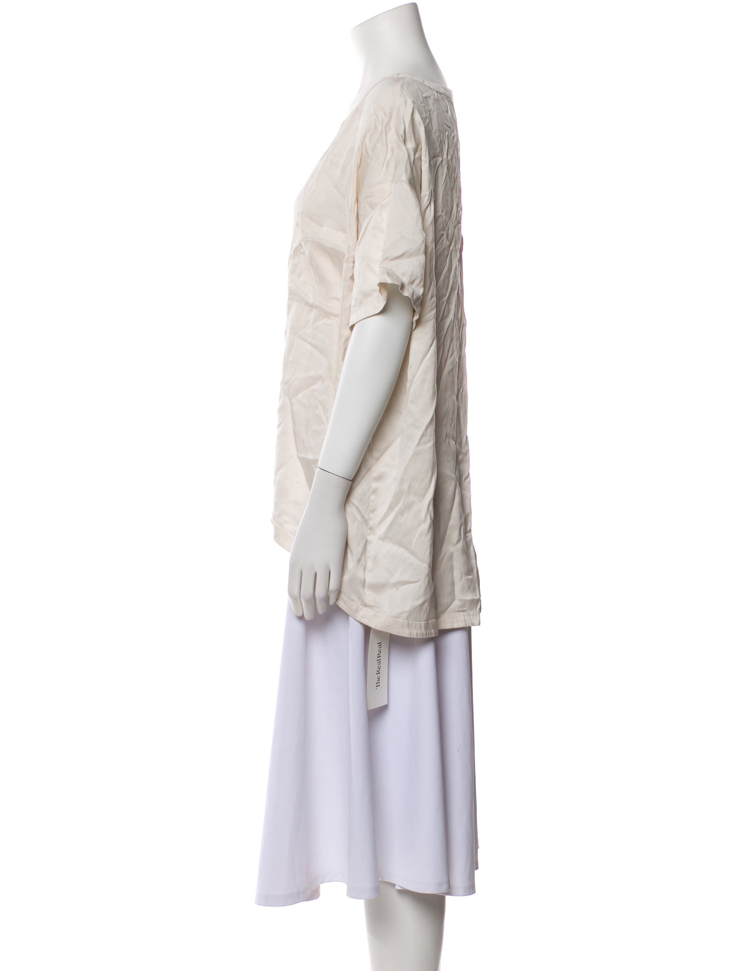 Lunya Silk Bateau Neckline Tunic