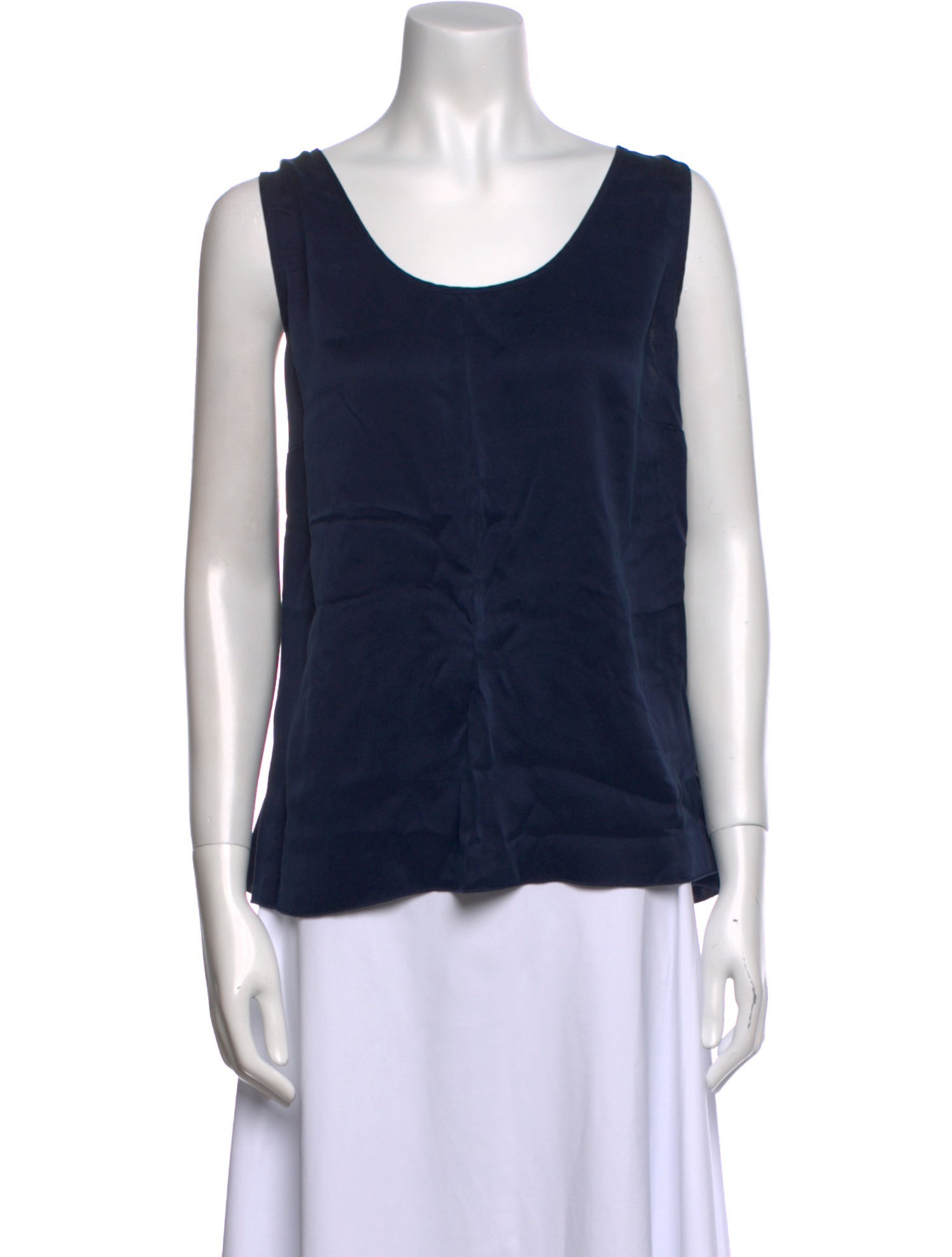 Lunya Silk Scoop Neck Top