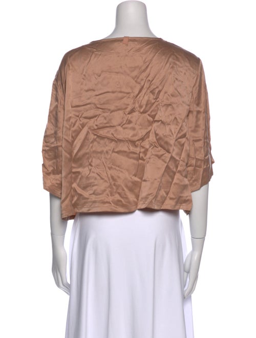 Lunya Silk Scoop Neck Crop Top