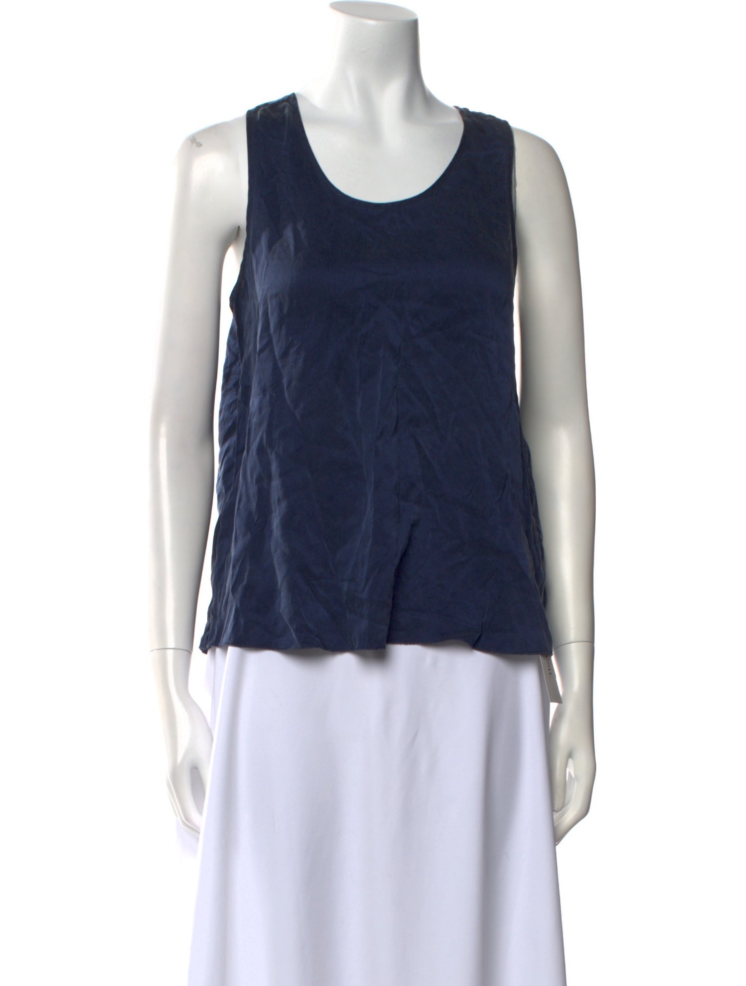 Lunya Silk Scoop Neck Top