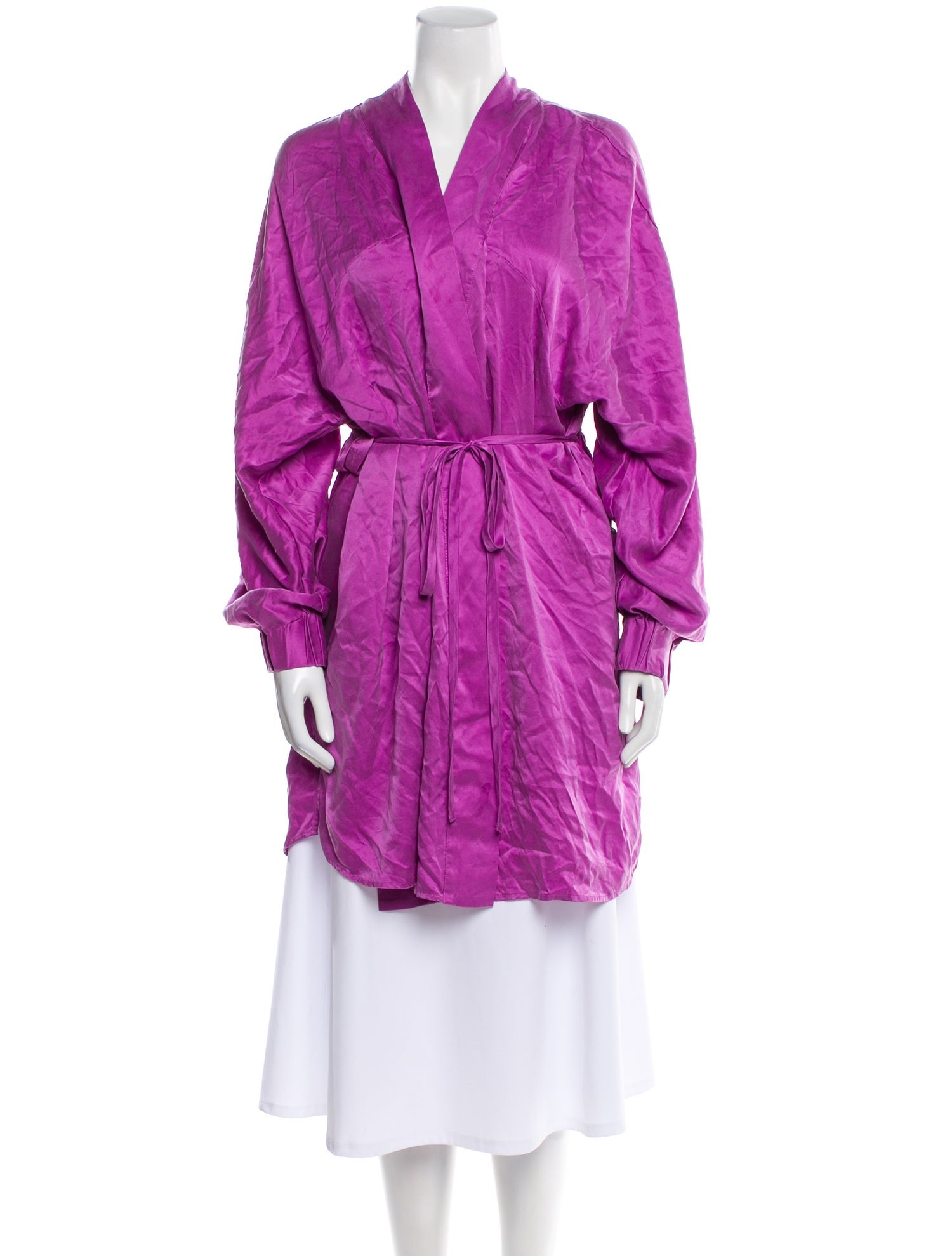 Lunya Silk Ruffle Embellishment Nightgown