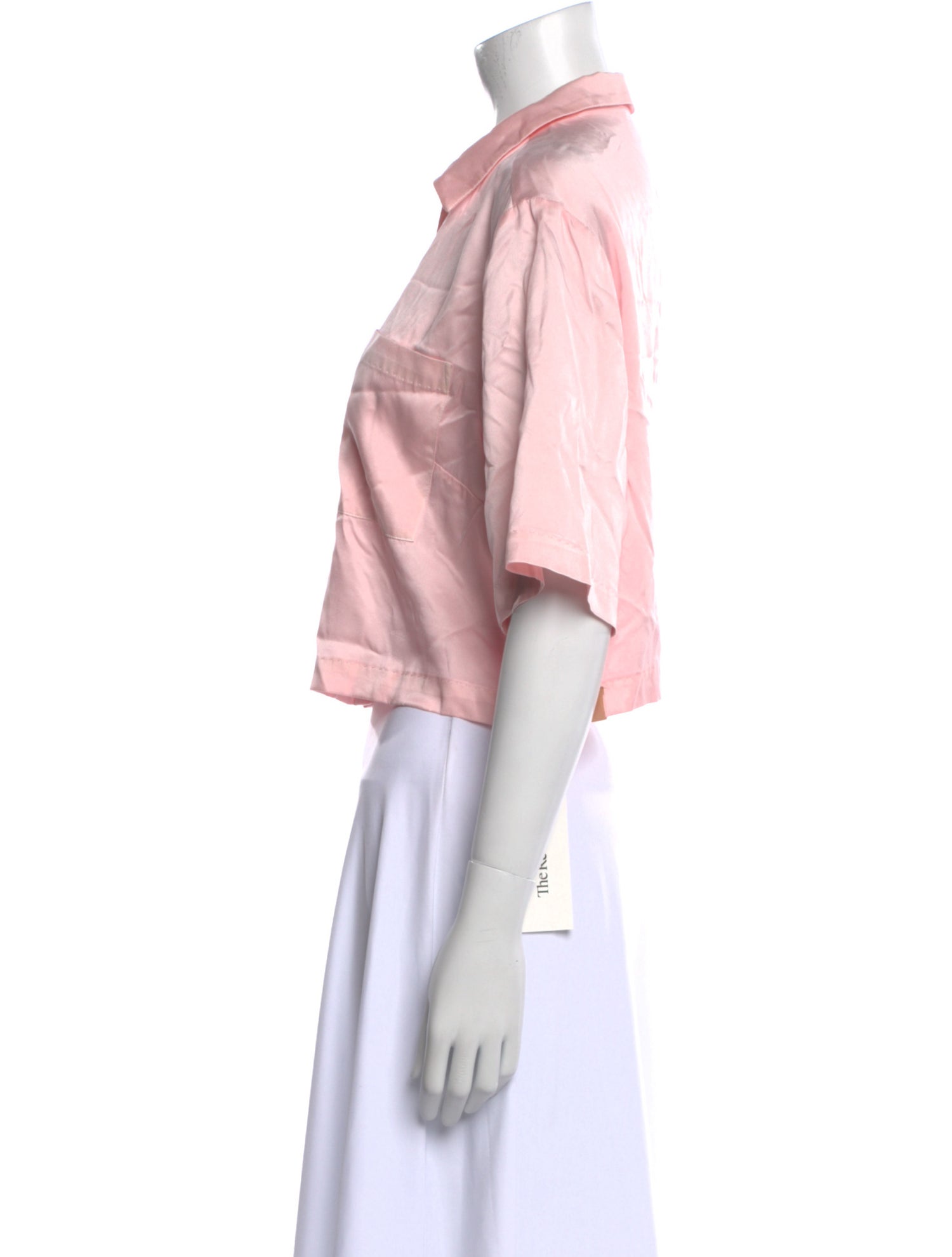 Lunya V-Neck Short Sleeve Crop Top