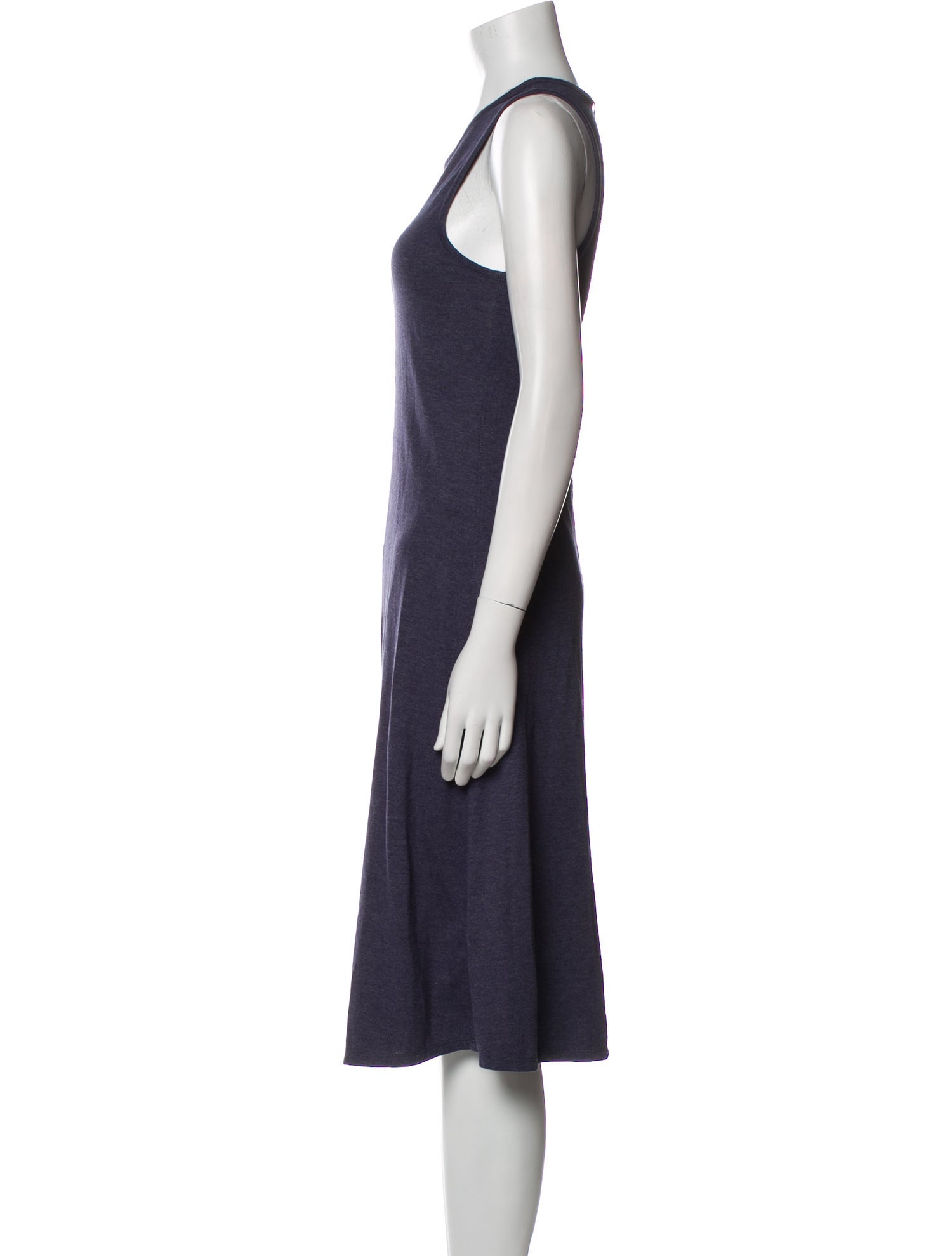 Lunya Scoop Neck Midi Length Dress