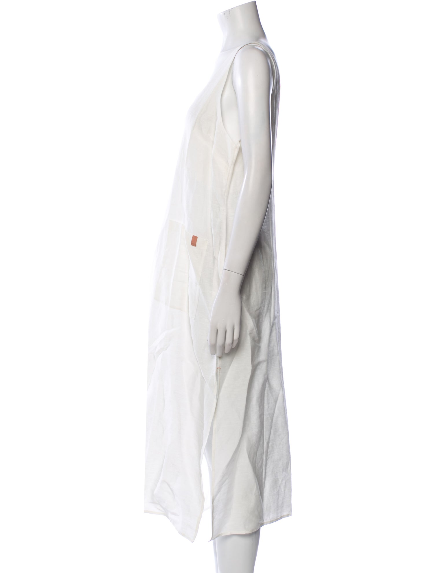 Lunya V-Neck Midi Length Dress