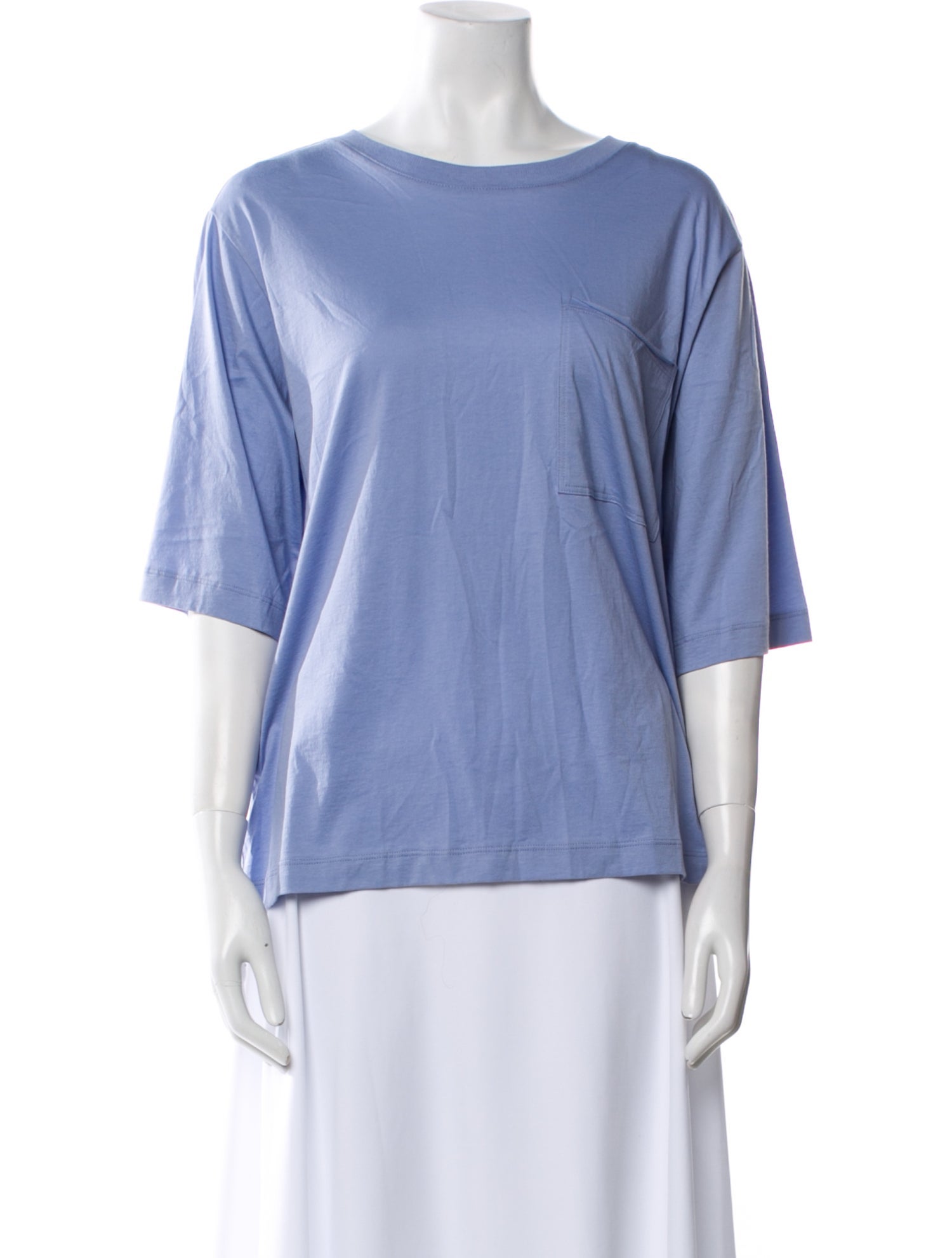 Lunya Bateau Neckline Three-Quarter Sleeve T-Shirt w/ Tags