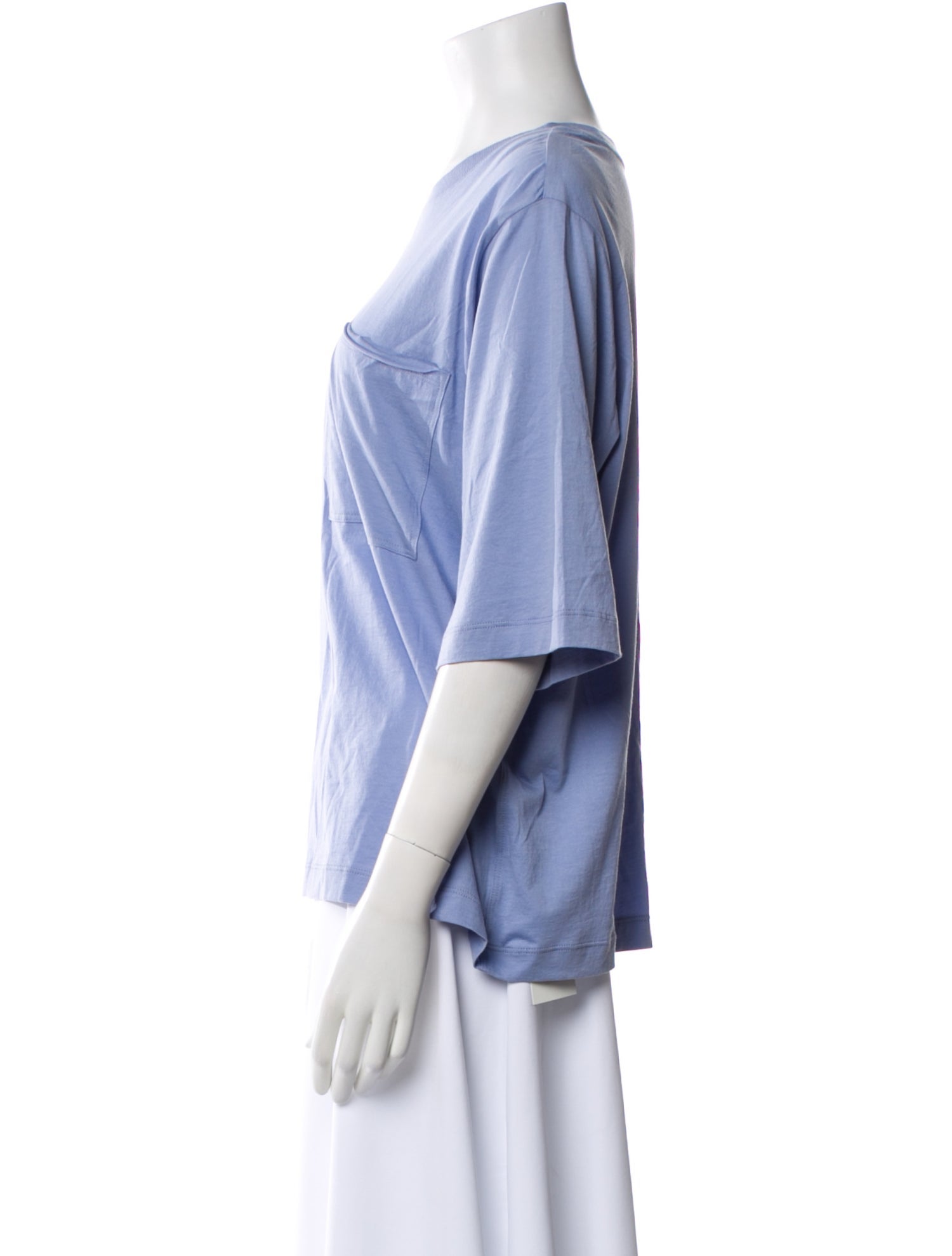 Lunya Bateau Neckline Three-Quarter Sleeve T-Shirt w/ Tags