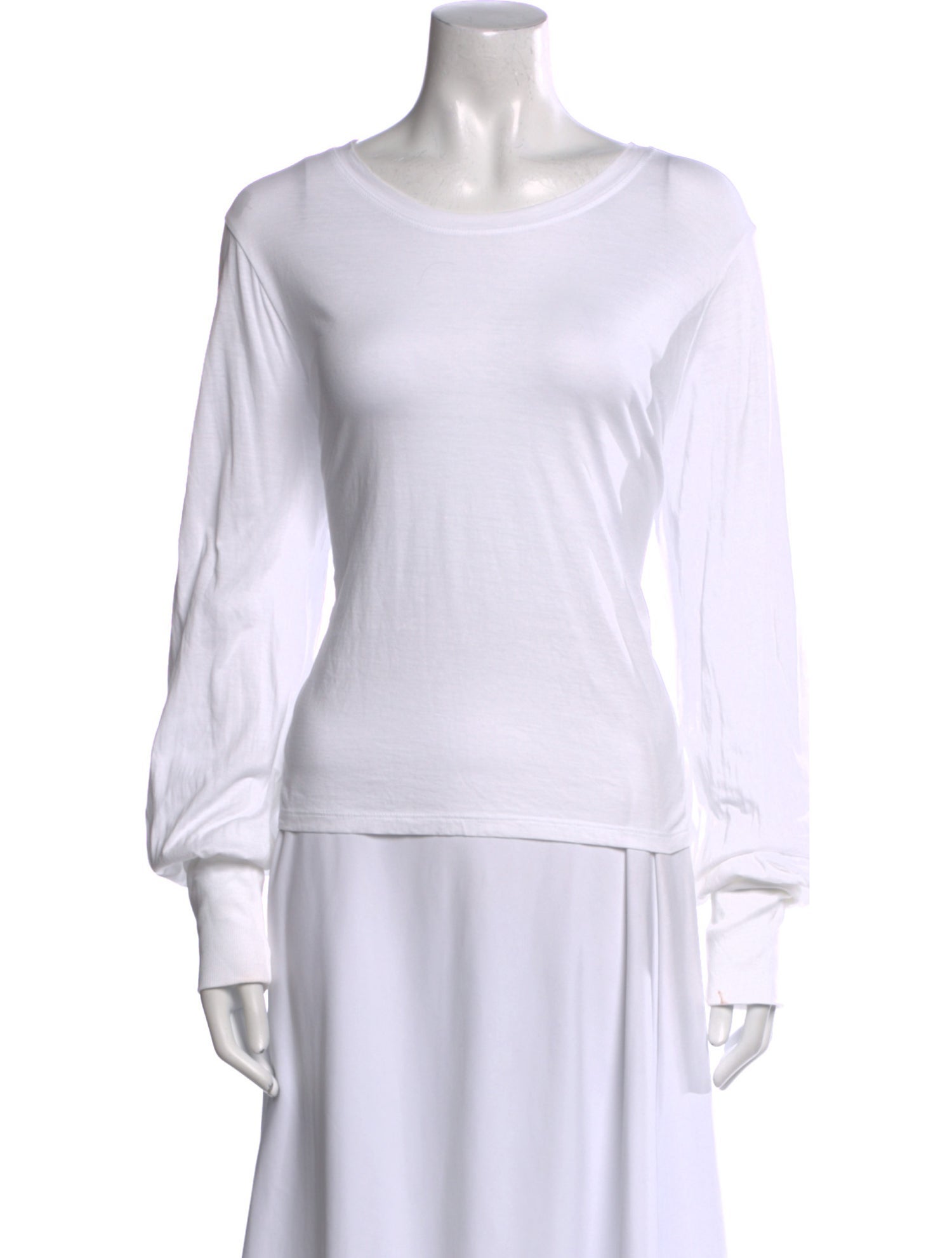Lunya Scoop Neck Long Sleeve T-Shirt