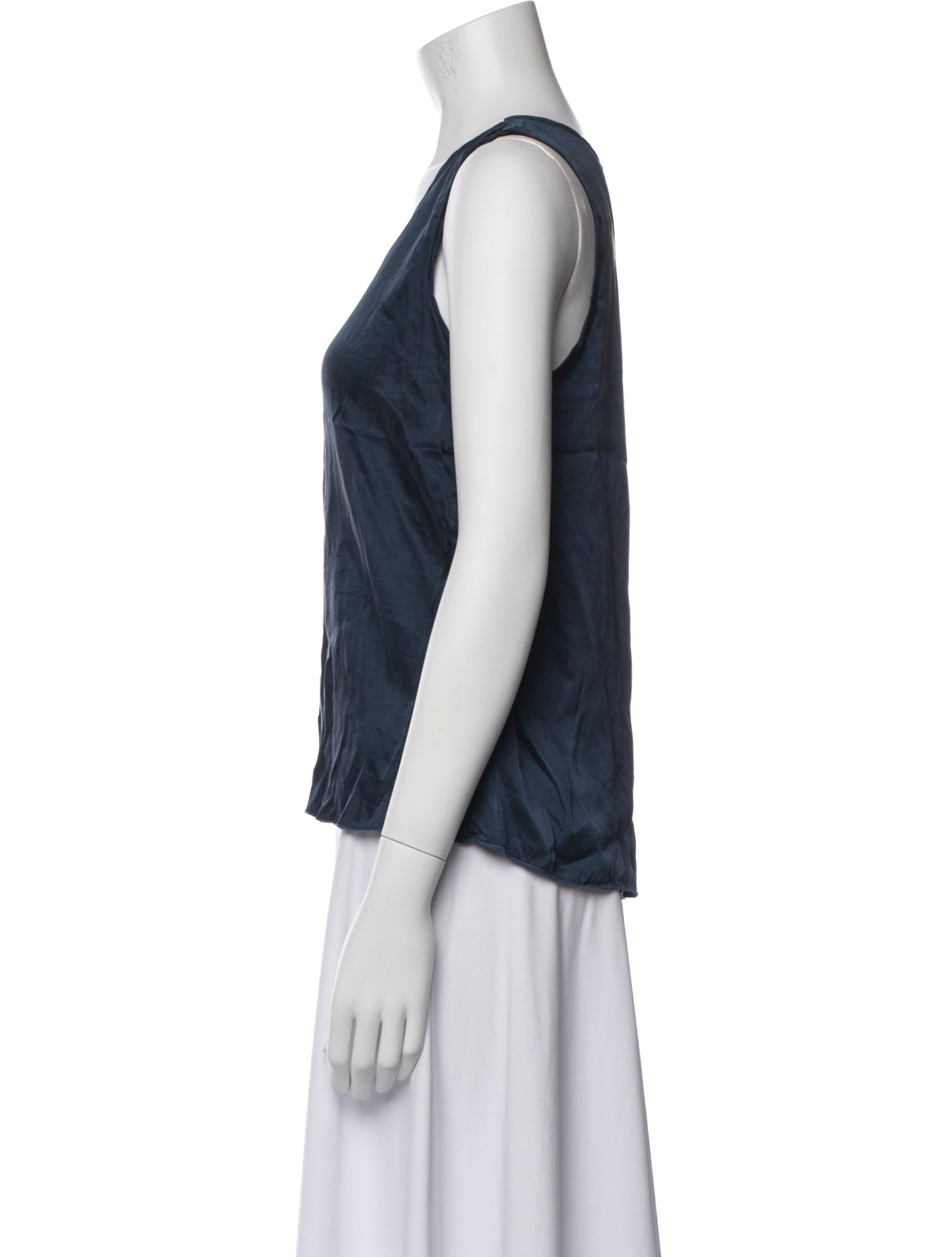 Lunya Silk Scoop Neck Top