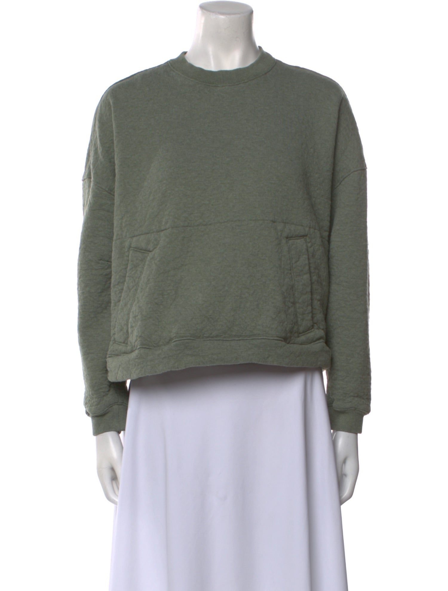 Lunya Crew Neck Long Sleeve Sweatshirt