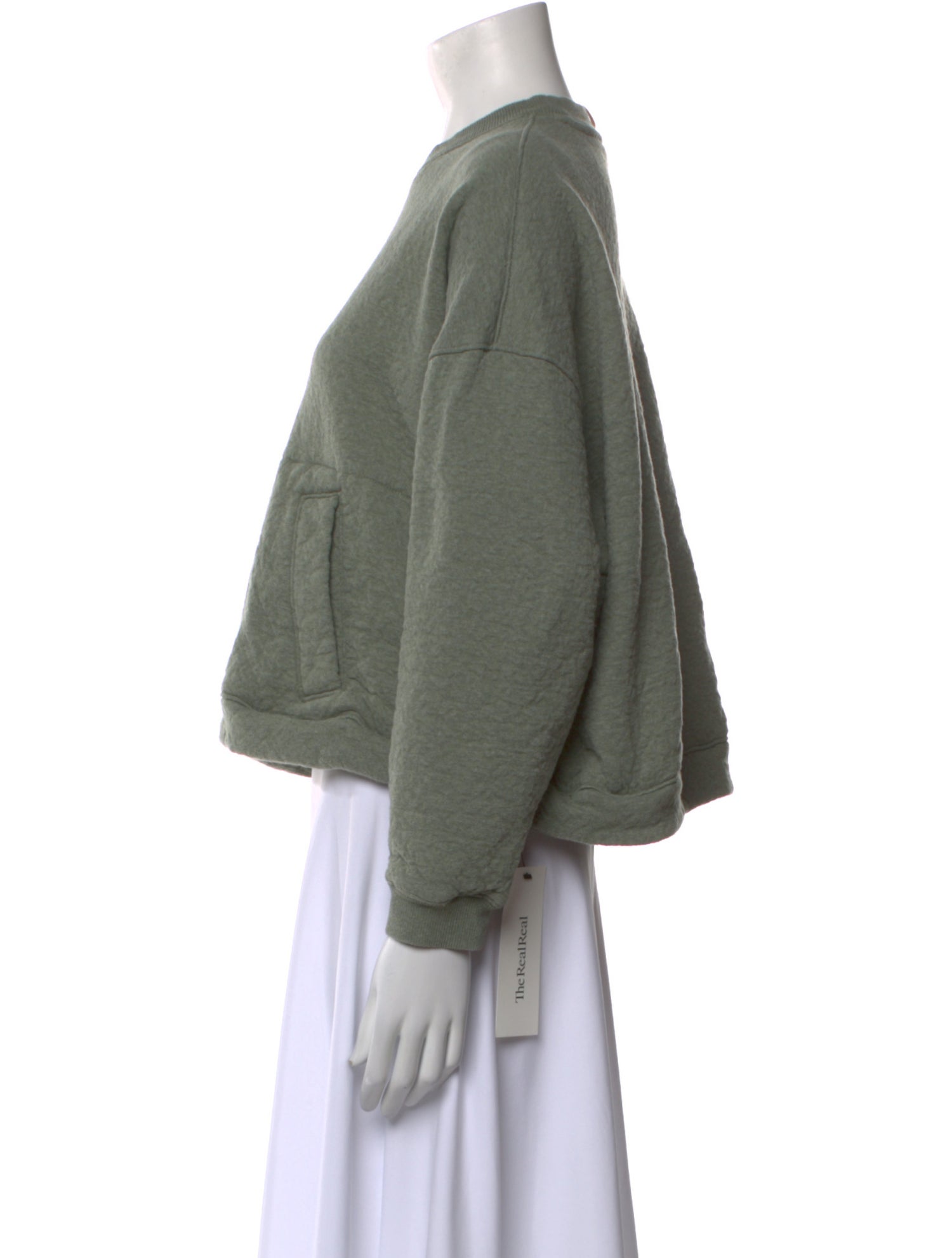 Lunya Crew Neck Long Sleeve Sweatshirt