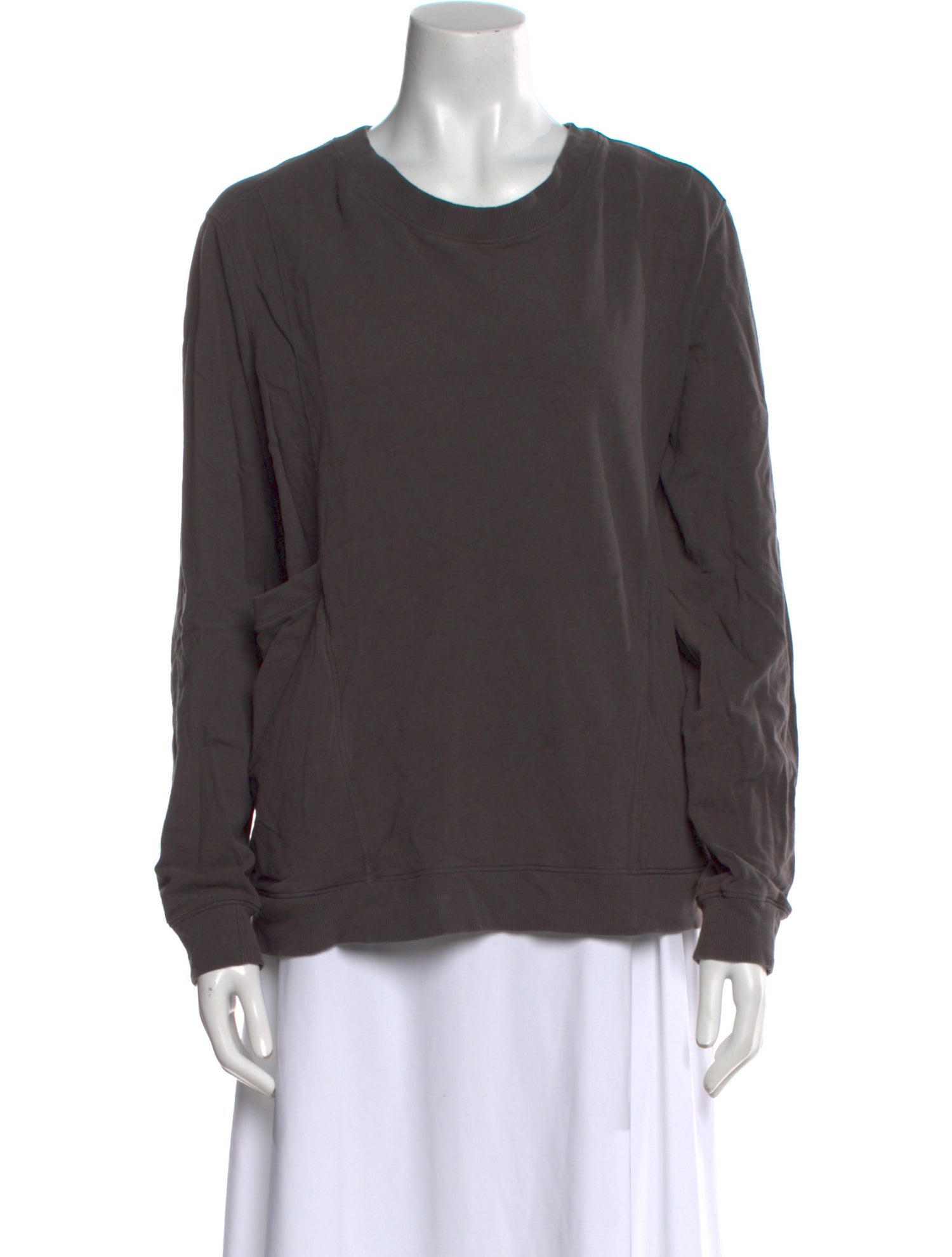 Lunya Crew Neck Long Sleeve Sweatshirt