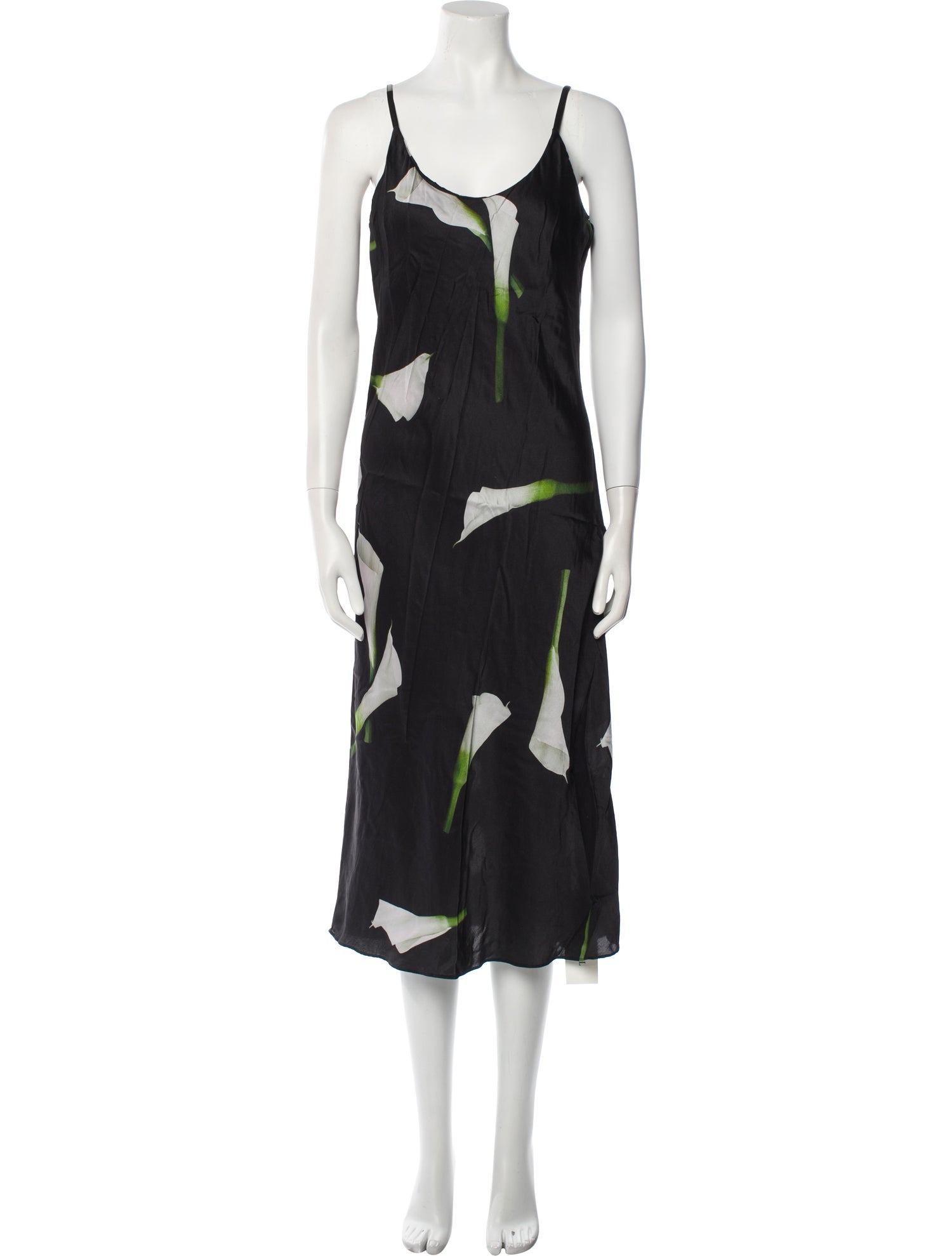 Lunya Silk Midi Length Dress