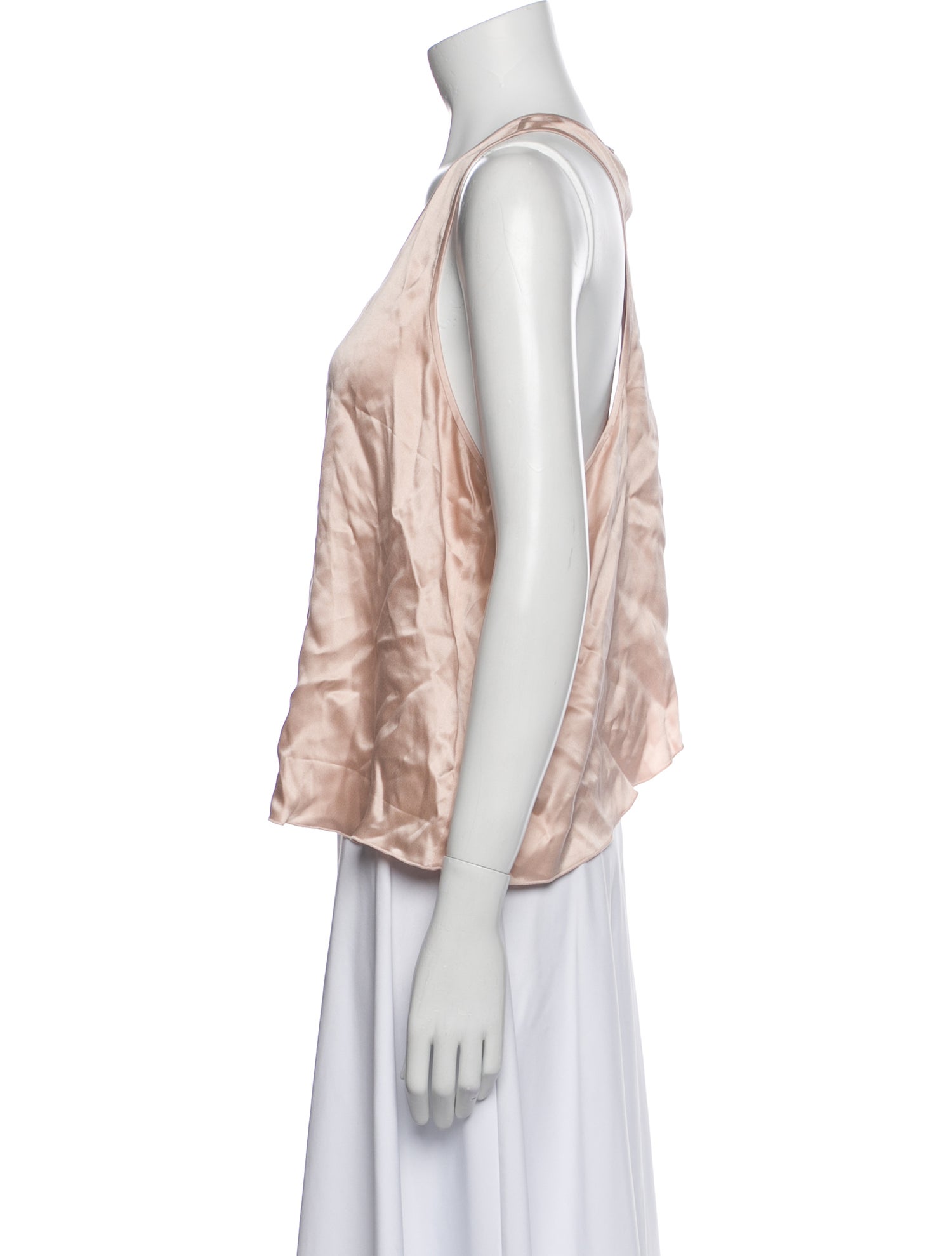 Lunya Silk Scoop Neck Top w/ Tags