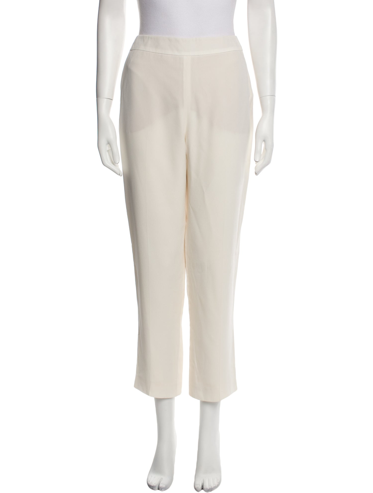 Lavin Silk Straight Leg Pants