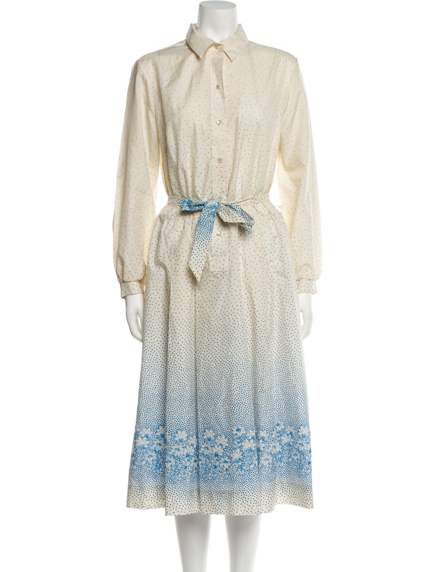 Lavin Printed Midi Length Dress