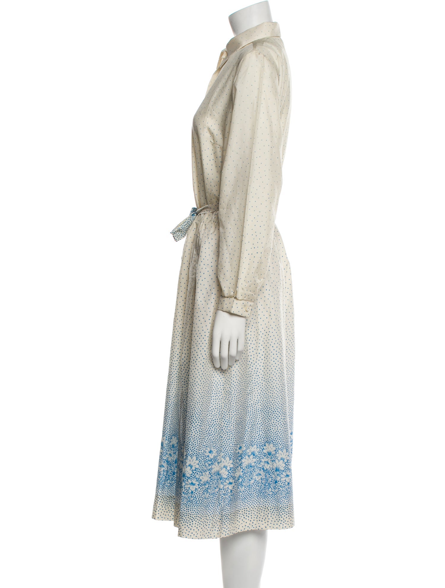 Lavin Printed Midi Length Dress