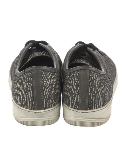 Lanvin Leather Printed Sneakers