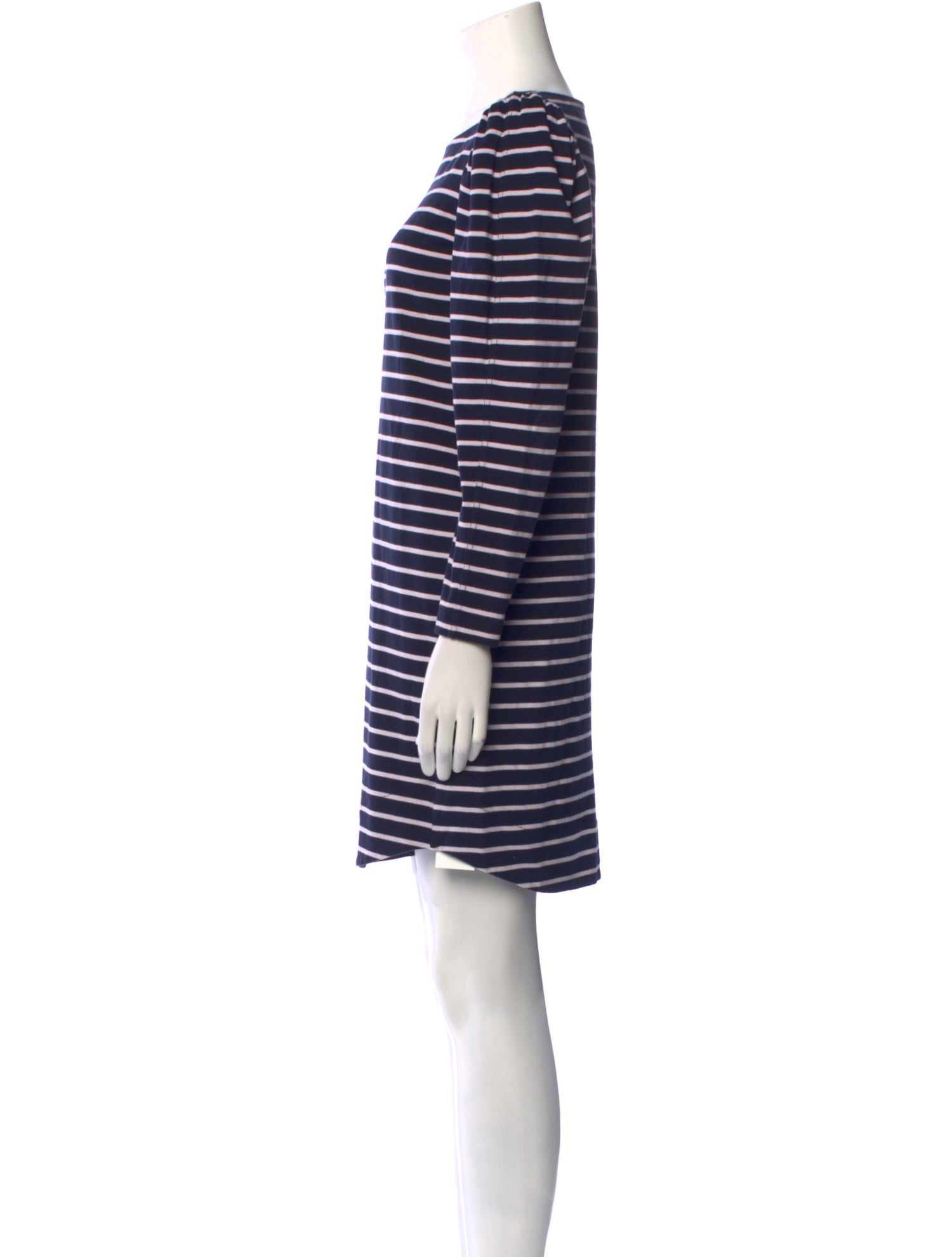 La Vie Rebecca Taylor Striped Mini Dress