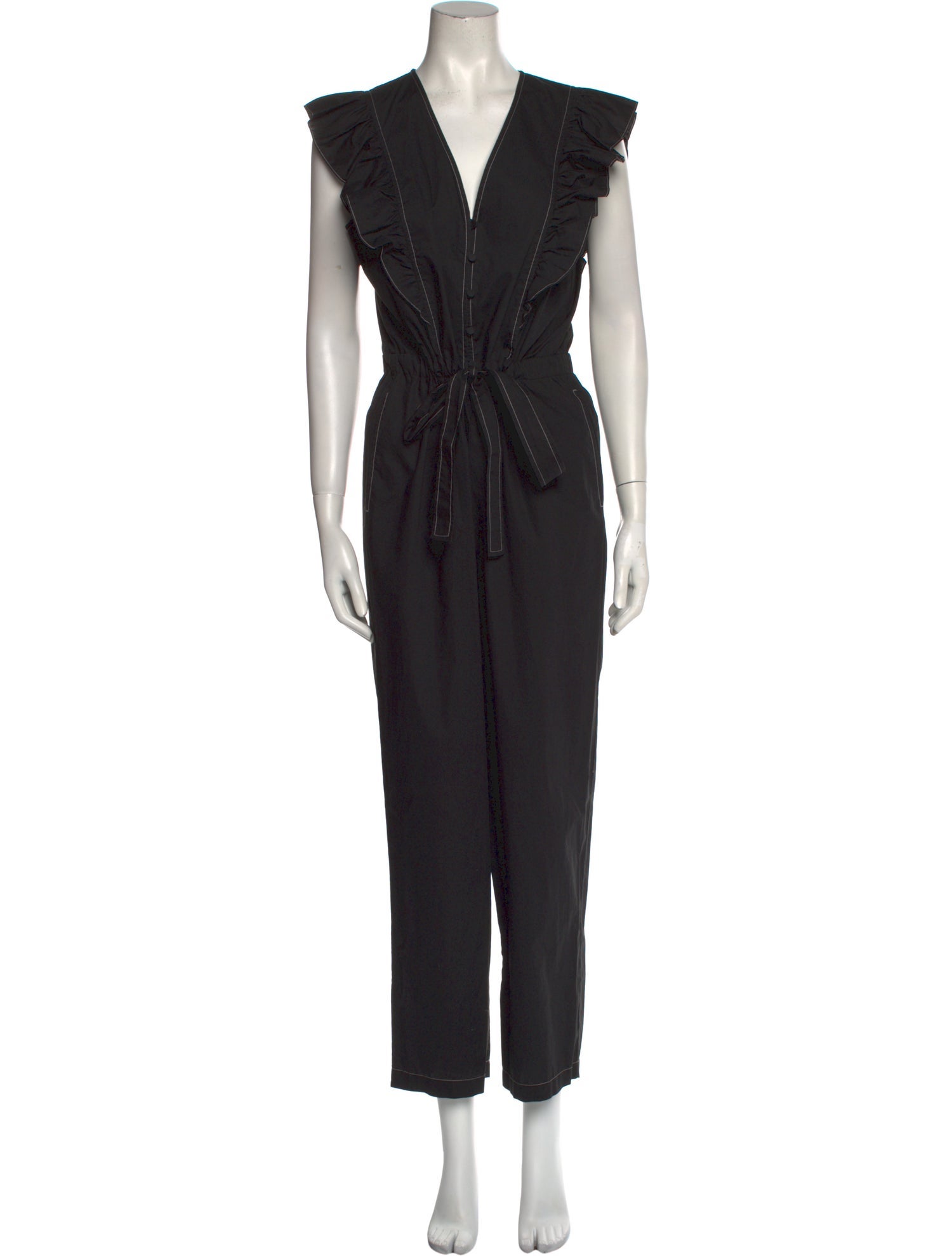 La Vie Rebecca Taylor V-Neck Jumpsuit