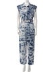 La Vie Rebecca Taylor Tie-Dye Print Jumpsuit