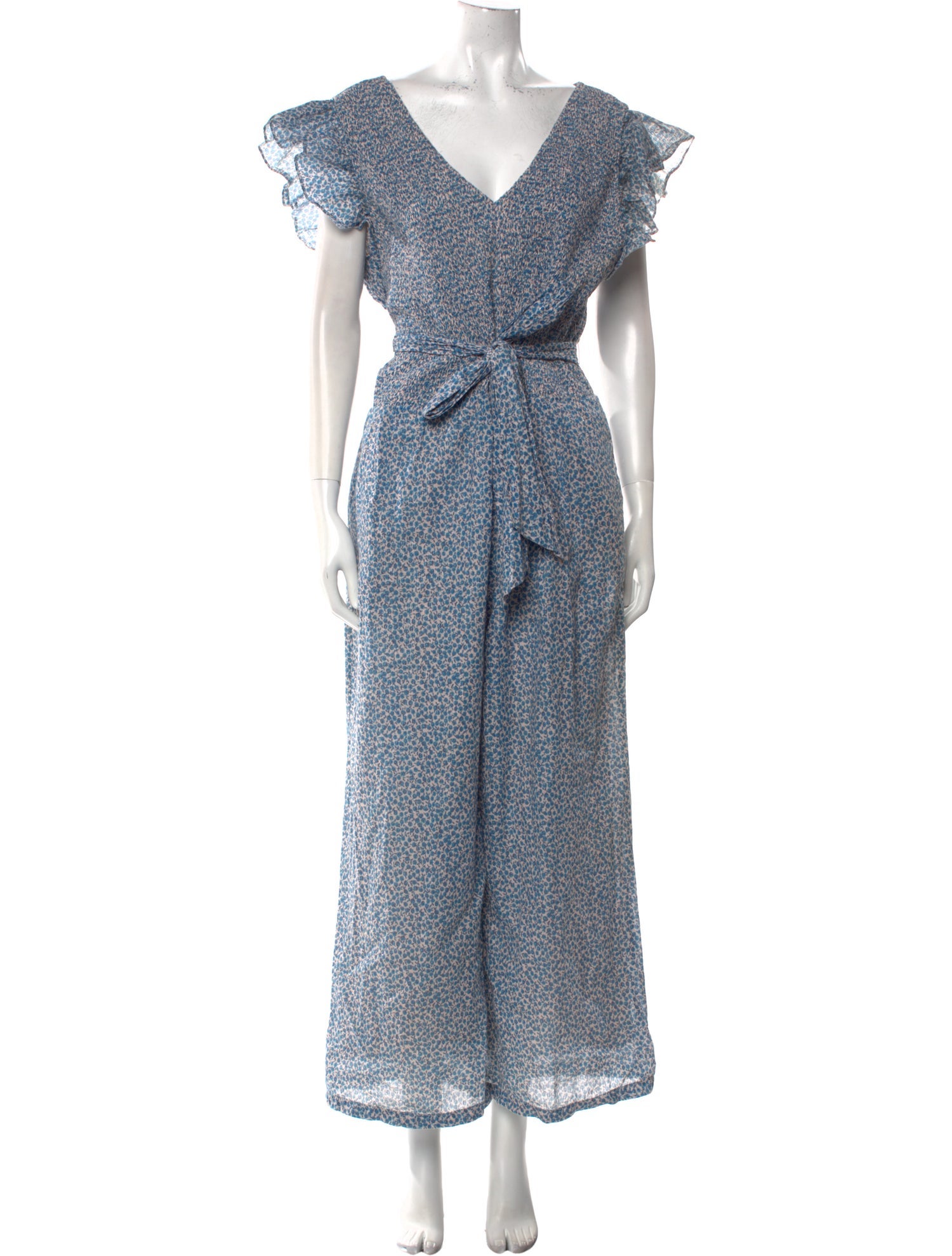 La Vie Rebecca Taylor Printed V-Neck Jumpsuit w/ Tags