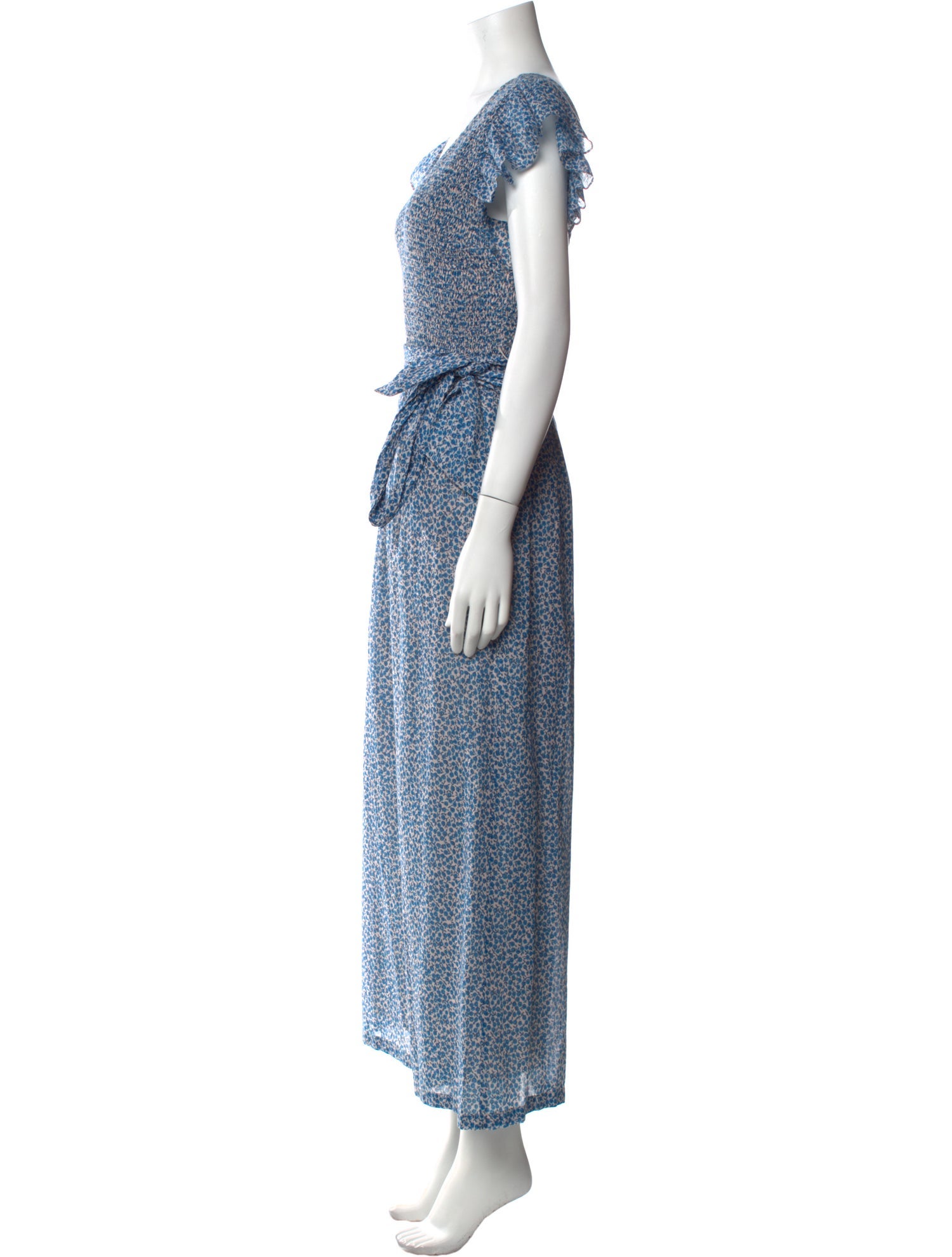 La Vie Rebecca Taylor Printed V-Neck Jumpsuit w/ Tags