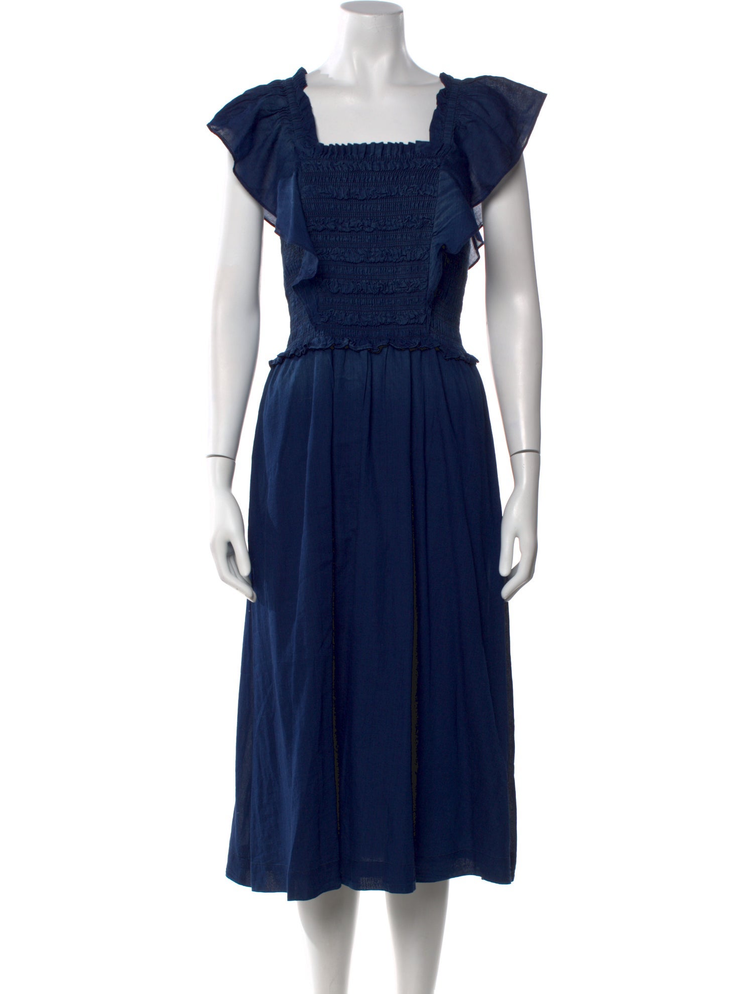 La Vie Rebecca Taylor Square Neckline Long Dress