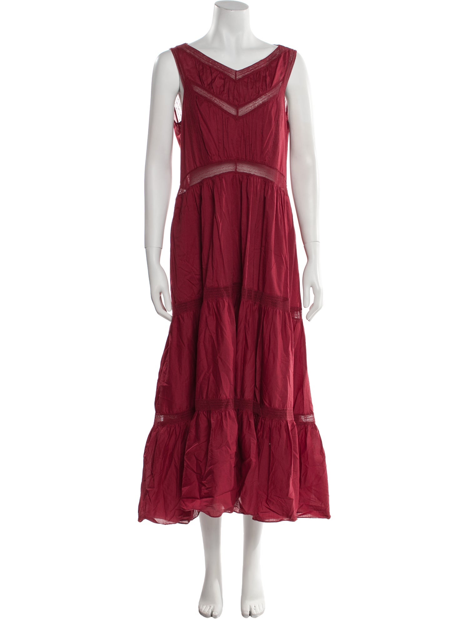 La Vie Rebecca Taylor V-Neck Long Dress w/ Tags