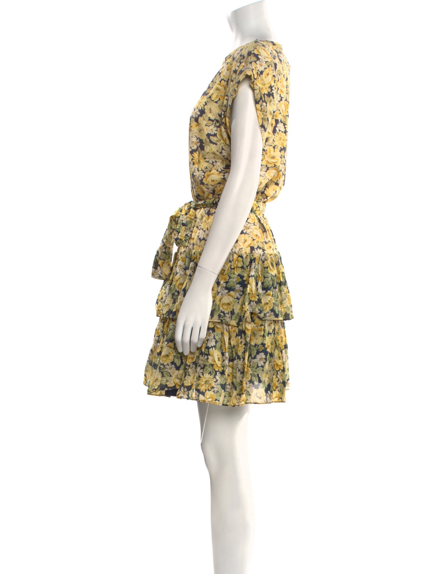 La Vie Rebecca Taylor Floral Print Mini Dress w/ Tags