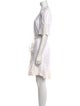 La Vie Rebecca Taylor Linen Knee-Length Dress