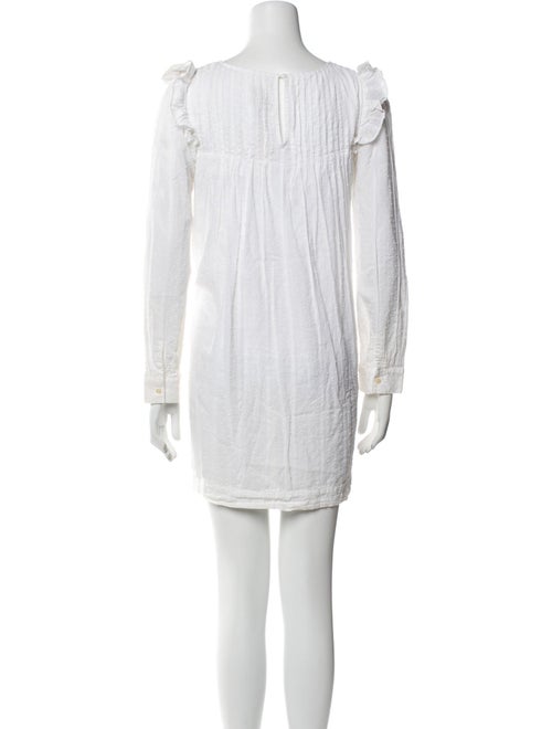 La Vie Rebecca Taylor Bateau Neckline Mini Dress