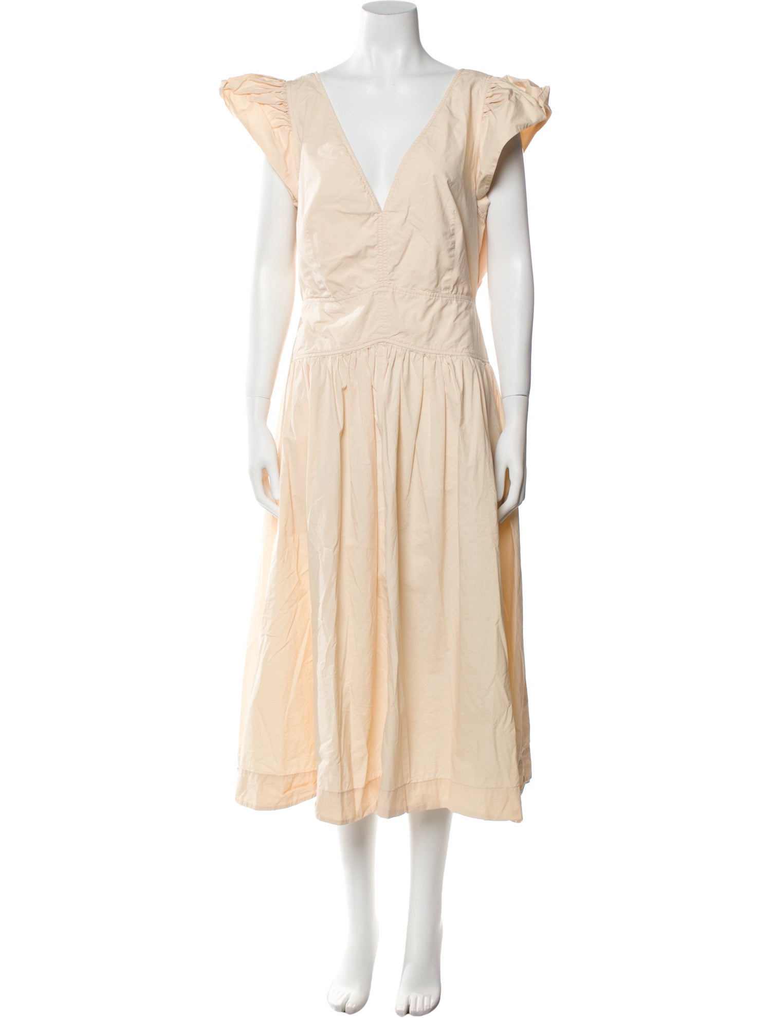 La Vie Rebecca Taylor V-Neck Long Dress w/ Tags