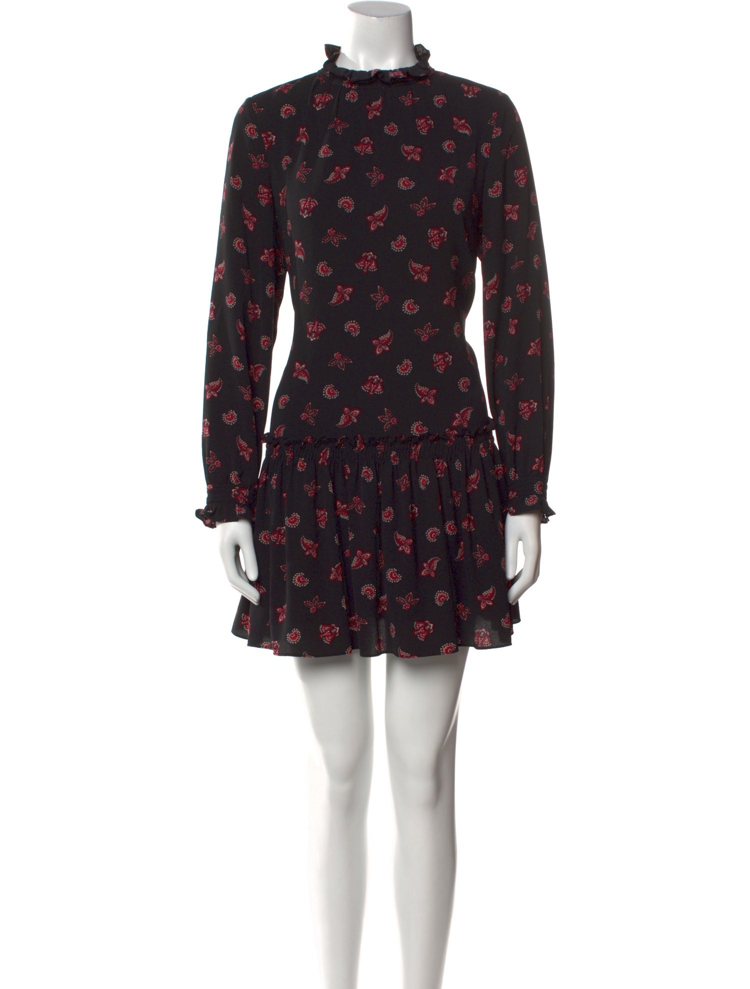 La Vie Rebecca Taylor Floral Print Mini Dress w/ Tags
