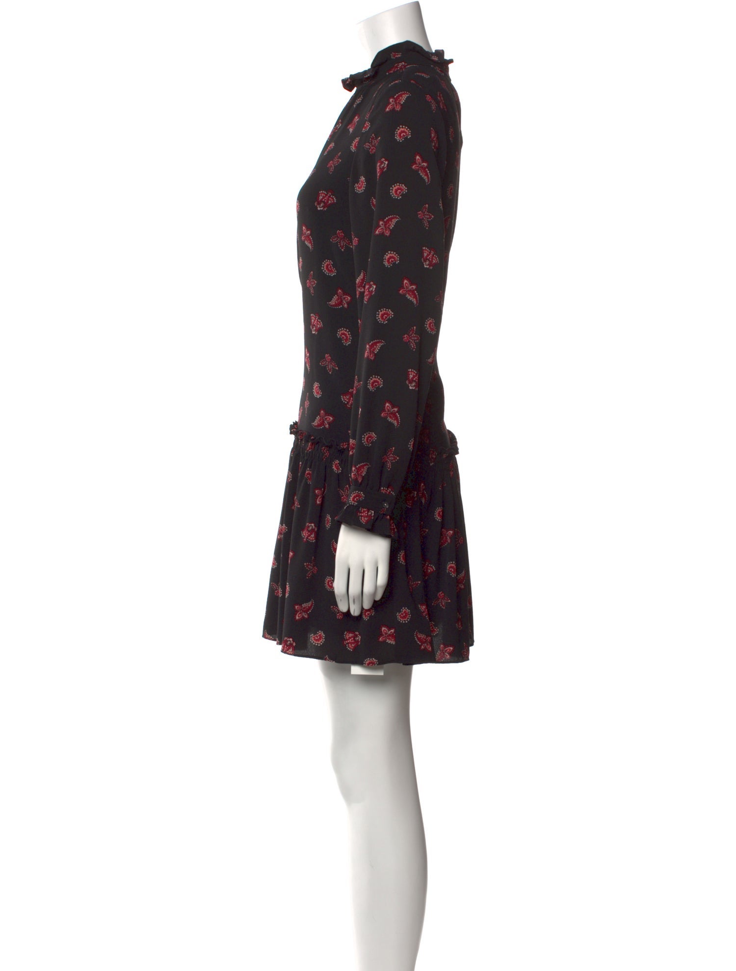 La Vie Rebecca Taylor Floral Print Mini Dress w/ Tags