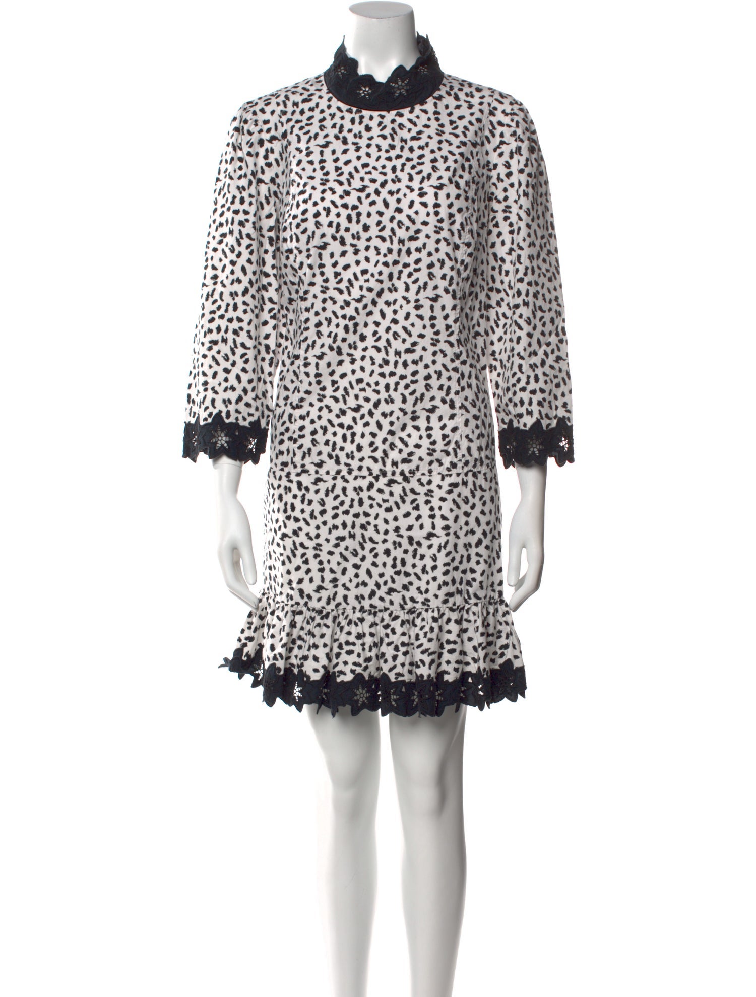 La Vie Rebecca Taylor Printed Mini Dress w/ Tags