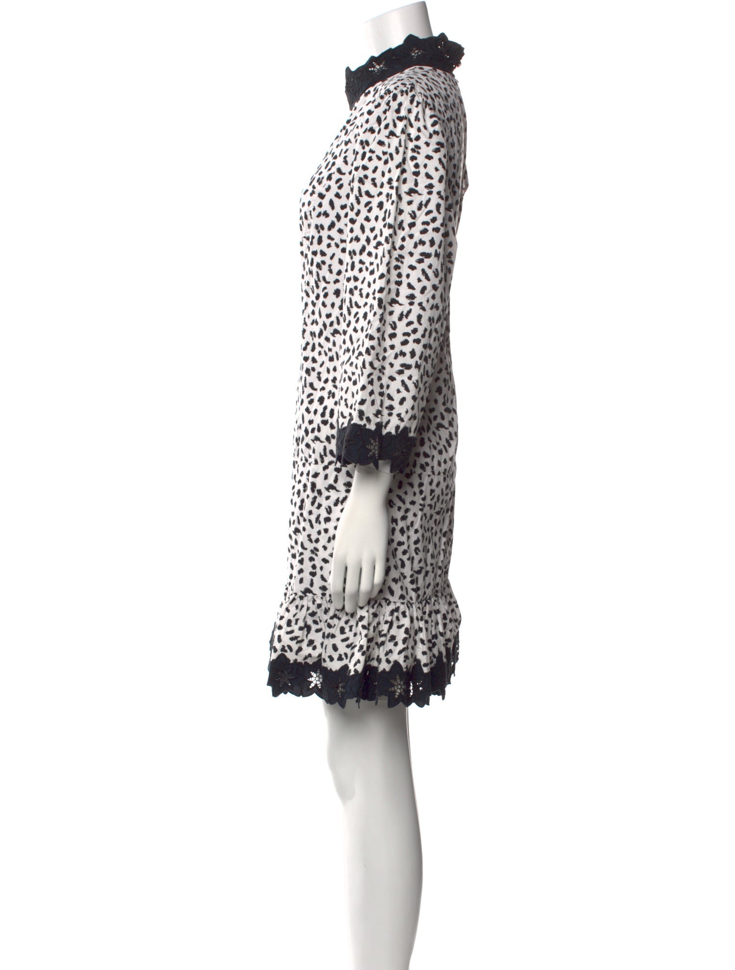 La Vie Rebecca Taylor Printed Mini Dress w/ Tags