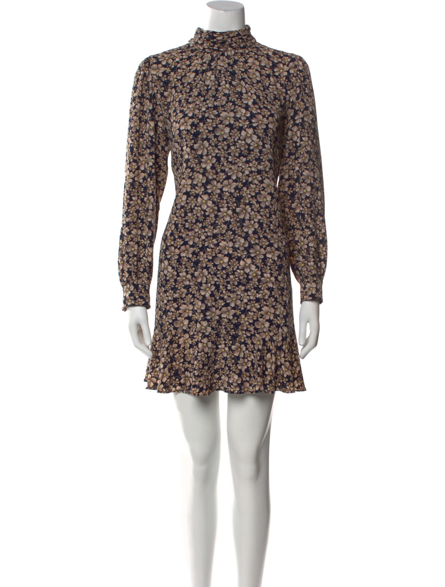 La Vie Rebecca Taylor Floral Print Mini Dress w/ Tags