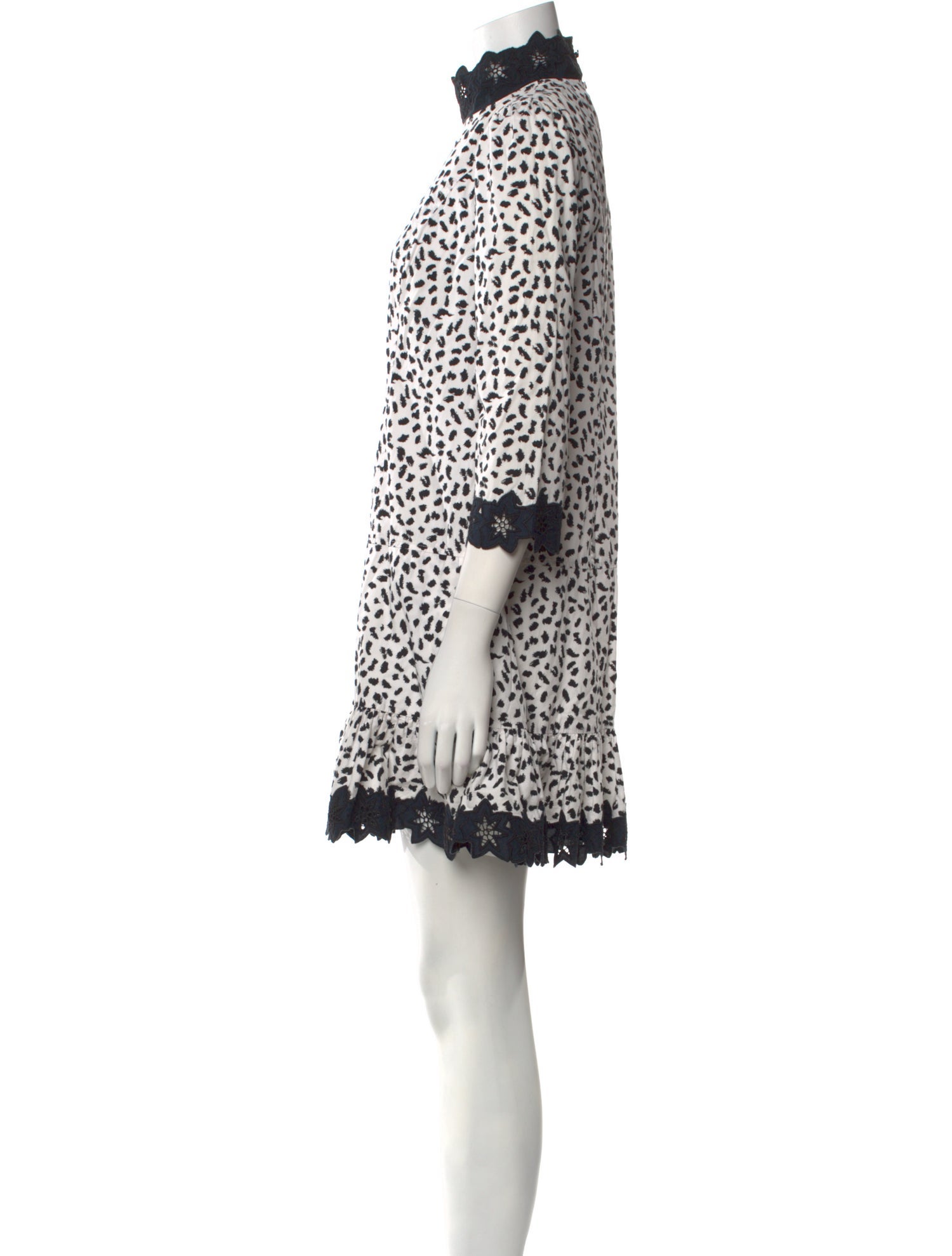 La Vie Rebecca Taylor Printed Mini Dress