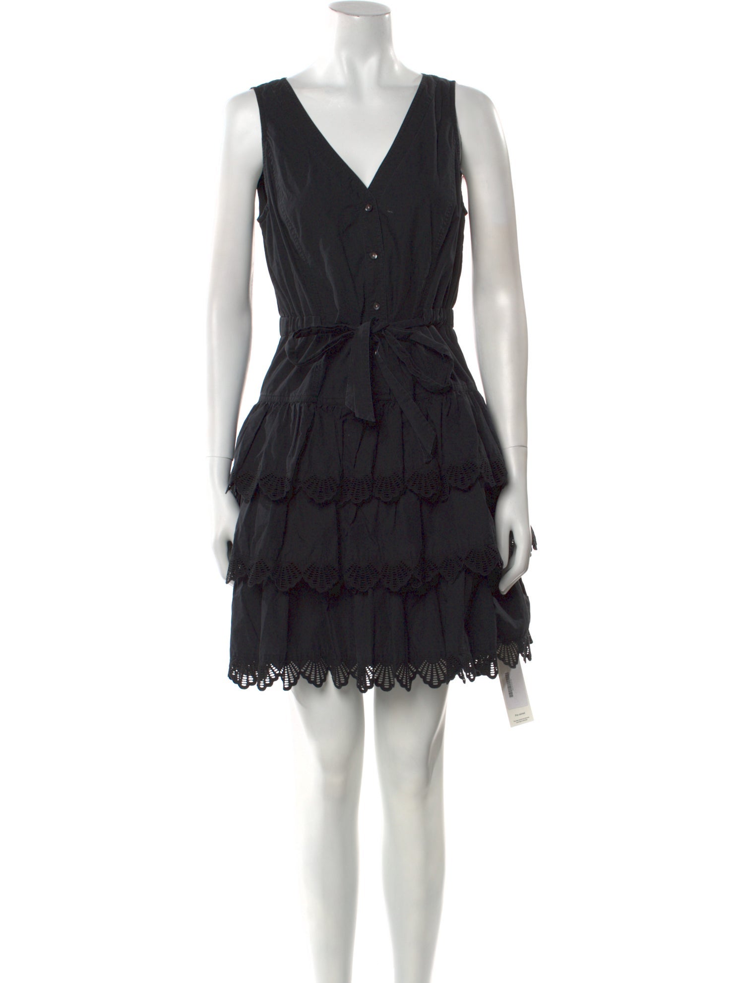 La Vie Rebecca Taylor V-Neck Mini Dress